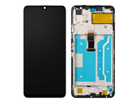 Ecran pour Huawei Psmart 2021 Noir avec cadre