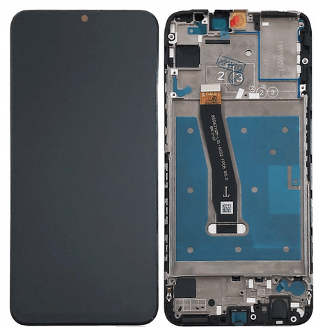 Ecran pour Huawei Psmart+ 2019 Noir avec cadre
