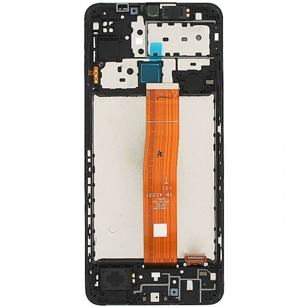 Ecran pour Samsung M12 SM-M127F avec cadre Noir